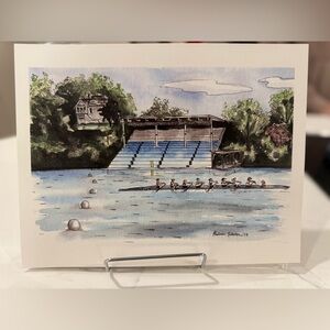 The Royal Canadian Henley — Signed Art Print (Rowing, 9×11)